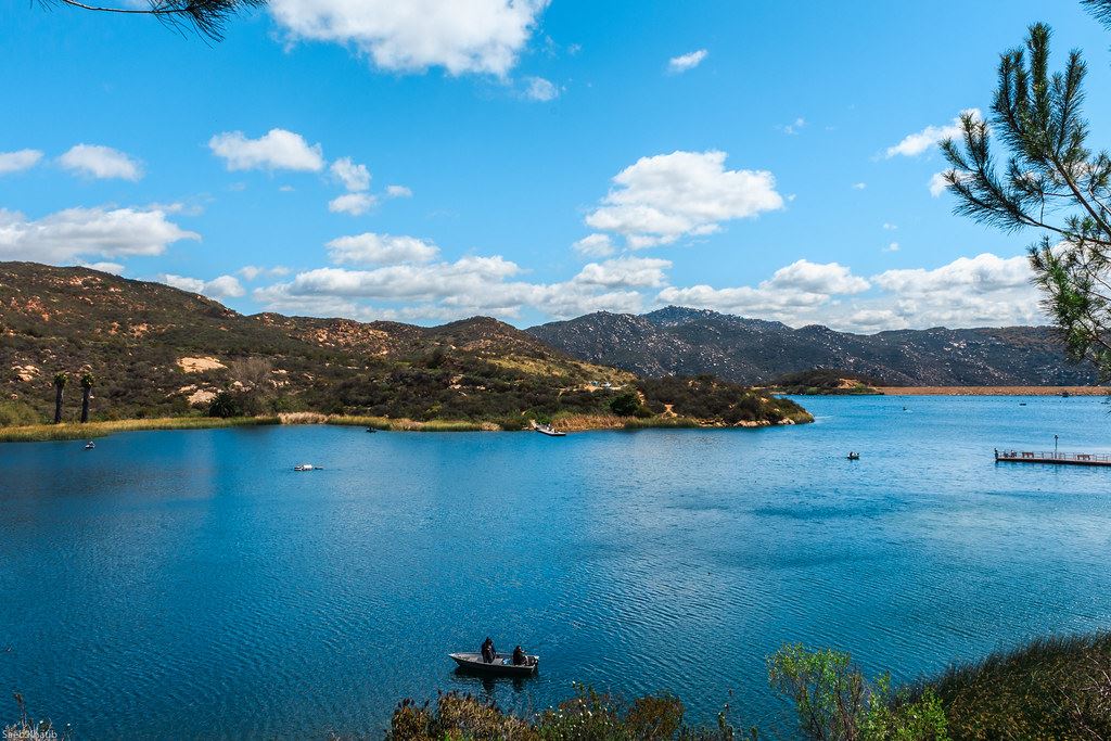 Dixon Lake in the daytime