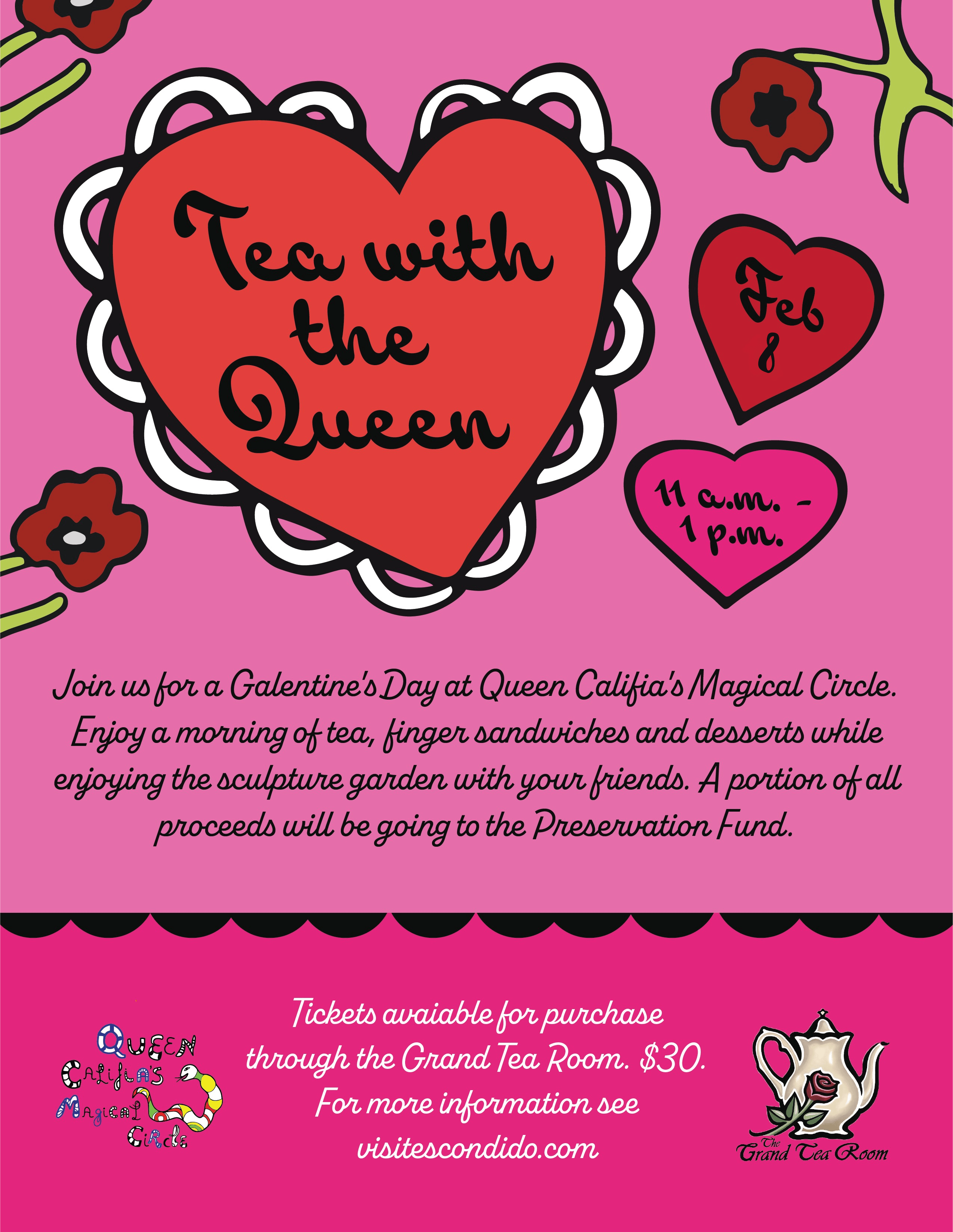 Tea with the Queen Flyer
